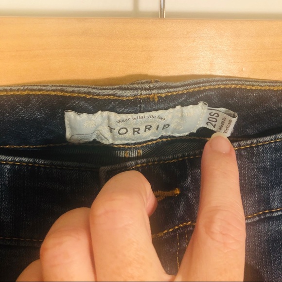 Torrid Slim Bootcut Blue Jeans size 20S - Picture 5 of 7